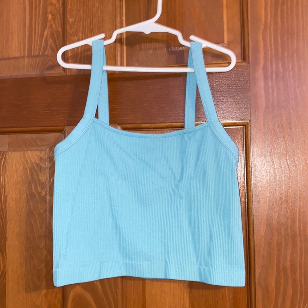 Stretchy Ribbed Tank Top